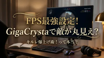 FPS最強設定 GigaCrystaで敵が丸見え？キルレ爆上げ術とは？